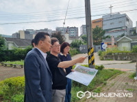 용인시 이영민 수지구청장, 주요 현안 사업 대상지 현장 점검