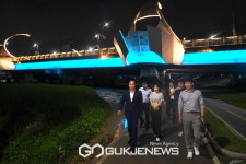 오산시, 오산천변 5곳 교량에 경관조명 신설