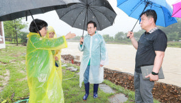 서거석 교육감, 피해 학교 현장 방문… 신속한 피해 복구 대책 논의