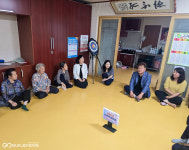 이혜련 신임 경주시 중부동장, 경로당 찾아 부임인사