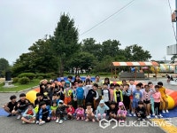 진천 학성초등학교, 행복숲 물놀이 활동 전개
