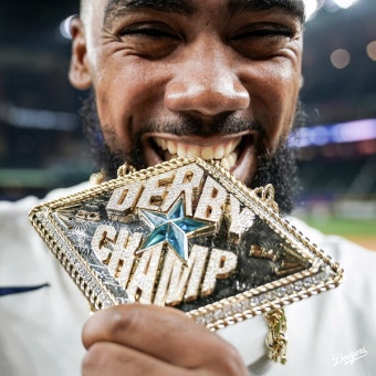 LA다저스 에르난데스, MLB 올스타전 '홈런더비' 우승