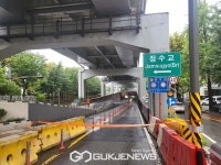 집중호우로 잠수교 전면통제