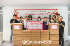 구로구시설관리공단, (사)더함께새희망 통해 위생용품 키트 포장 진행