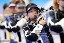 반효진, 여자 10m 공기소총 '금메달'