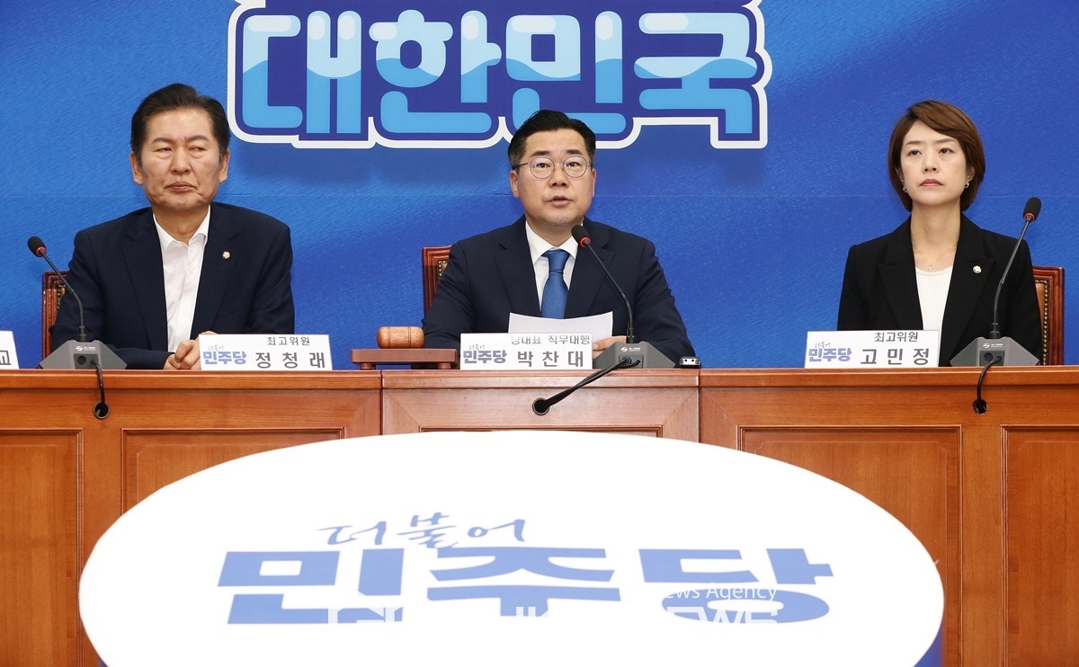 박찬대, 김문수 후보 비판 윤석열 정권 최악의 반국가 인사로 사퇴 촉구