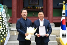 남원시의회 김한수 부의장, 지역 발전과 황진 장군 선양에 기여한 공로 인정받다