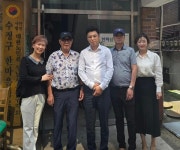 전국동포총연합회 지회&경로당 순방 첫 코스-성남시