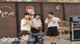 봉화 억지춘양시장서 나태주․박군 태군노래자랑2촬영