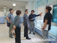 양산교육지원청, 사송초등학교 개교준비 종합점검
