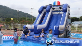 영동 추풍령초등학교, 유·초이음 행복한 물놀이 어울림데이 운영