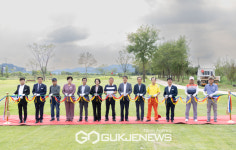 파크 골프 메카 청양군, 18홀 규모 금강변 파크골프장 개장