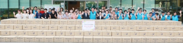 현대제철 당진제철소, 당진시 소외계층 4백 가구에 추석 선물 나눔