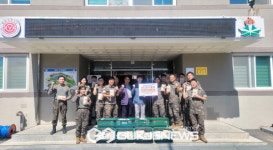 일격여단 3대대, 관내 기업으로부터 추석맞이 사골곰탕 후원 받아