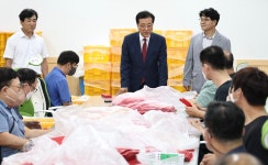 조원휘 대전시의회 의장, 추석 명절 맞아 복지시설 방문....애로사항 청취