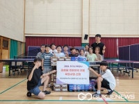 옥천 안남초등학교, 지역사회와 함께하는 탁구교실 운영