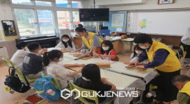 안정면 주민자치위원회, 명품안정! 꿈나무들과 함께하는 문패만들기 실시