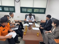 영덕소방서, 추석연휴 대비 응급의료기관 방문