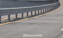 충남 서산 지방도 649호선, 도로 파손으로 인해 안전 운전 위협