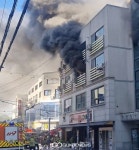 서산시, 롯데시네마 앞 상가에서 화재 발생