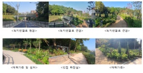 서울시, 단절된 국사봉 숲 녹지연결로 조성 완료