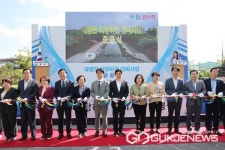 이태훈 달서구청장,  총사업비 198억원 투입 대명천 지방하천 정비사업 완료