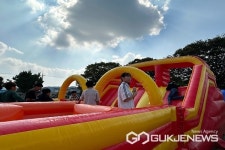 영동 초강초등학교, 몸튼튼 에어바운스 놀이데이 운영