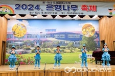 옥천 안내초등학교, 뮤지컬 공연 은행나무 축제 열어