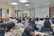 보은여자고등학교, 마음이 하는 일 주제 시인과 만남 진행