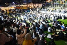[포토] 영덕군 덕곡천 3색축제..주민 환호속 성료