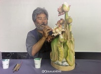 경북도 무형유산 제45호 영천 목조각장 조병현 선생 전승전 개최