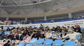 봉현초등학교, 가족과 함께하는 배구관람
