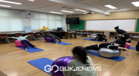 순흥초, 어린이 성장에 도움주는 필라테스를 배워요