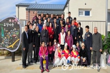 진천 초평면 부창마을, 경로당 준공식 열려