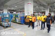 부산소방재난본부장, 지역최대 물류센터 현장점검