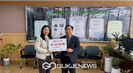 봉화고등학교, 홍익 장학생 장학증서 전달식