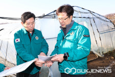 이상일 용인시장, 포곡·모현 폭설 피해 농장 6곳 점검