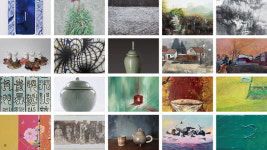 원광대 대학로에서 전북과 중국 미술교류 전시 인-연 人-緣 진행