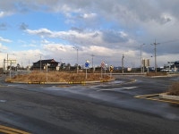 교통사고 유발하는 봉남교차로