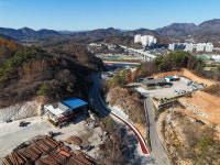 영월군, 군도6호 팔괴리(각 고개) 인도설치 완료