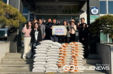이해성 의령 해성농기계 대표, 쌀 70포 가례면사무소 기탁