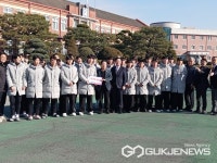 청주대성고등학교 총동문회, 축구부 격려금 전달