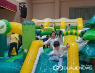 청주 복대초등학교, 찾아오는 에어바운스 놀이 체험 실시