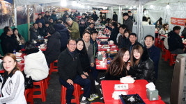 문경시, 문화의거리 포장마차 시범운영 성황리 개최!!