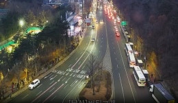 [속보] 한남오거리~북한삼거리 구간 양방향 통제 차량 우회