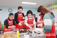 이상일 용인시장, 설 명절 앞두고 전통시장과 사회복지시설 방문