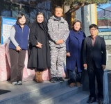 [포토] ㈜꿈앤들침구 임지홍 대표, 영양군에 겨울이불 기부