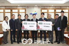 예일환경·무한건설환경, 2025 나눔캠페인 일환 이웃돕기 성금 1000만원 기탁!