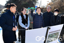 진주시 내동면 내평삼거리~ 삼계교 자전거도로 이달 중 개통