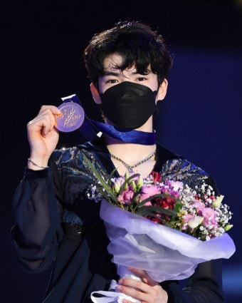 [속보] 차준환 금메달, 싱글피겨스케이팅